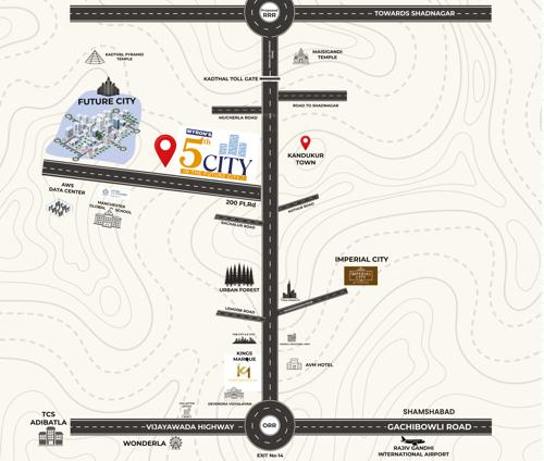  myron-the-capital5th-city Location Plan