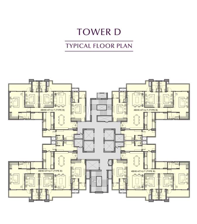  urban ascent Urban Ascent Tower D Cluster Plan from 1st to 29th Floor