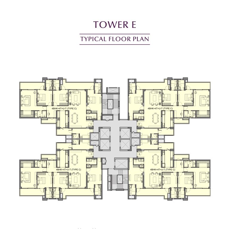  urban ascent Urban Ascent Tower E Cluster Plan from 1st to 29th Floor