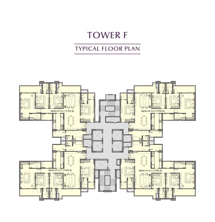  urban ascent Urban Ascent Tower F Cluster Plan from 1st to 29th Floor