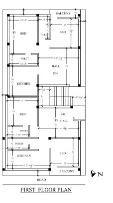  homes Homes Cluster Plan from 1st to 2nd Floor