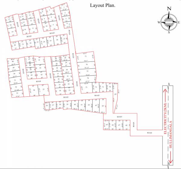  samruddhi-residency Layout Plan