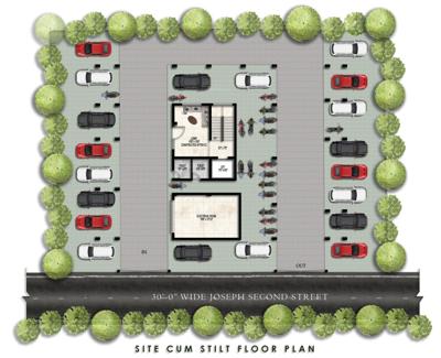  sai-nivaas Sai Nivaas Cluster Plan for ground Floor