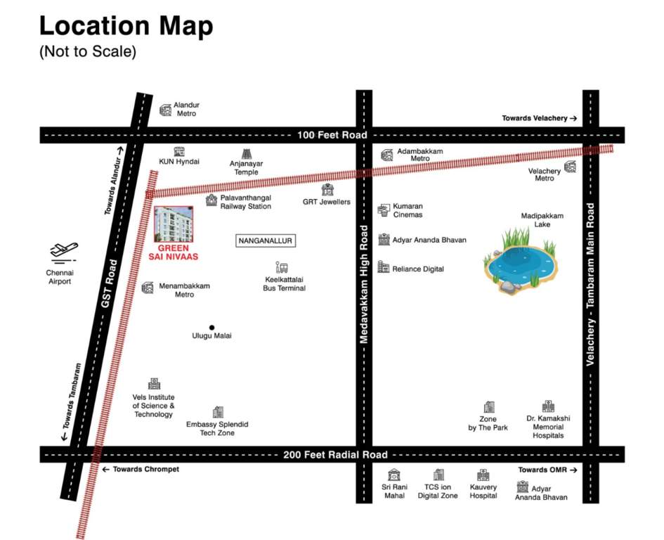  sai nivaas Location Plan