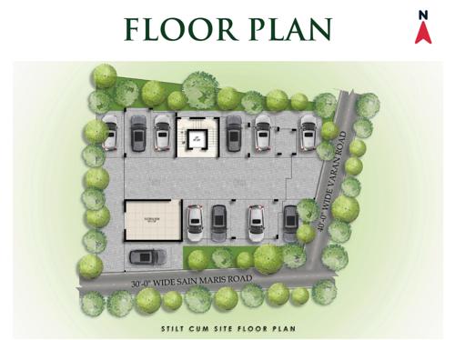  majestic Majestic Cluster Plan for parking