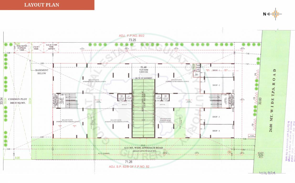  sahajanand helius Layout Plan