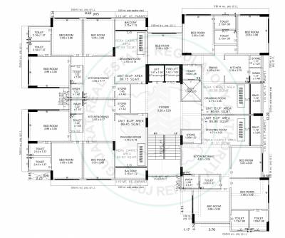  siddharth-green-valley Tower A Cluster Plan