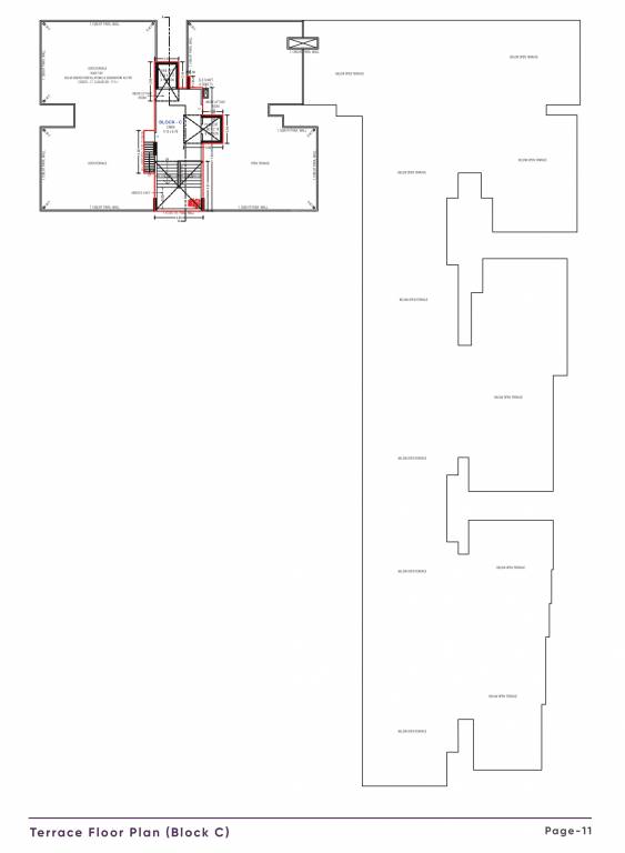  happy aura C Cluster Plan for terrace Floor