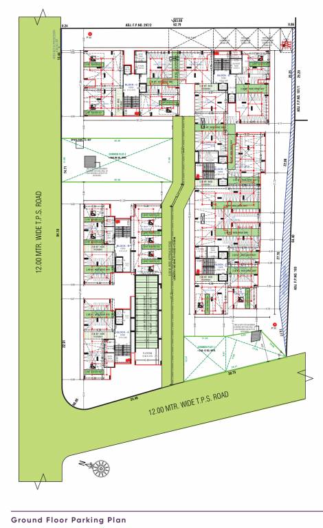  happy aura D Cluster Plan for ground Floor