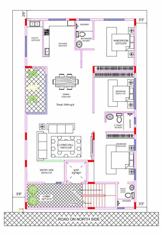  meher abode Meher Abode Cluster Plan from 1st to 4th Floor