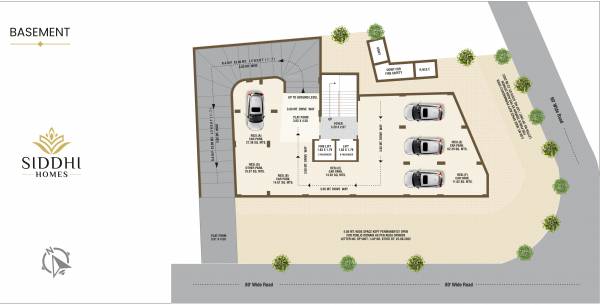  siddhi-homes Siddhi Homes Cluster Plan for Besment plan
