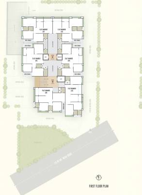  callisto-emerald Block A Cluster Plan for 1st Floor