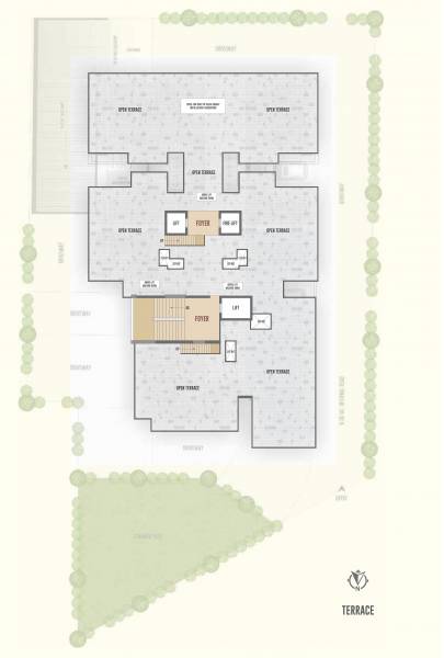  callisto-emerald Block A Cluster Plan for Terrace Floor