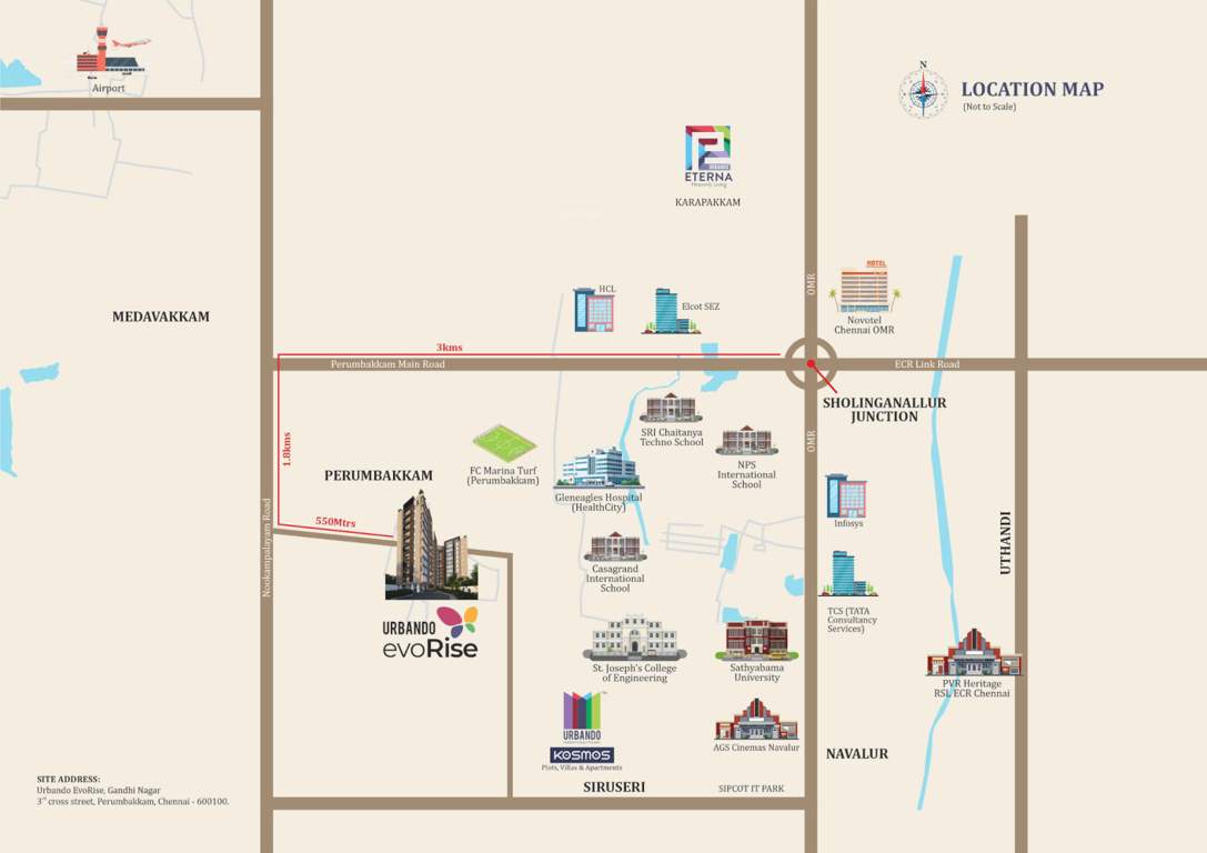  evorise Location Plan