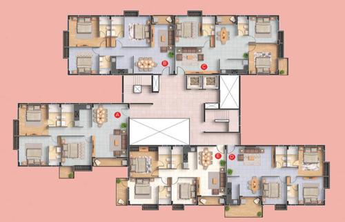 grandeur Grandeur Cluster Plan for 2nd & 5th Floor