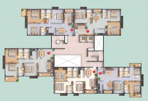  grandeur Grandeur Cluster Plan for 3rd & 6th Floor