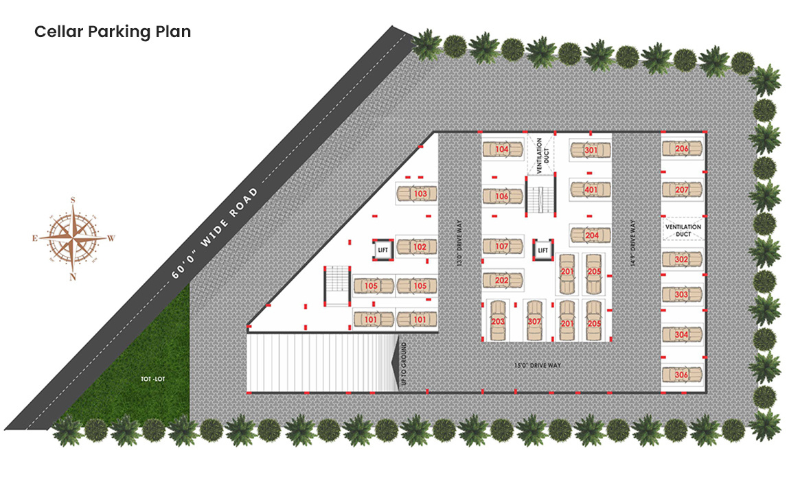  vishnu shanker residency Vishnu Shanker Residency Cluster Plan