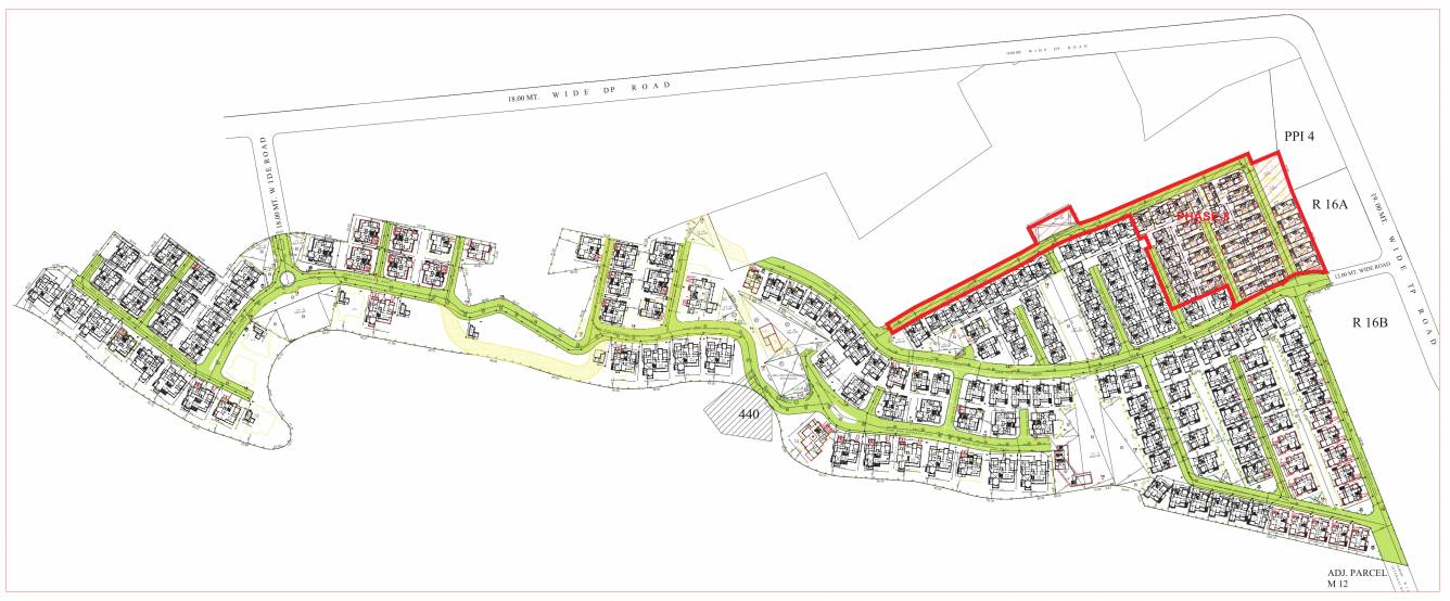  the north park phase 8 Layout Plan