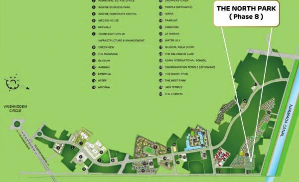  the-north-park-phase-8 Location Plan