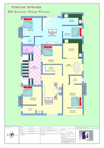  fortune-springs Fortune Springs Cluster Plan for 1st Floor