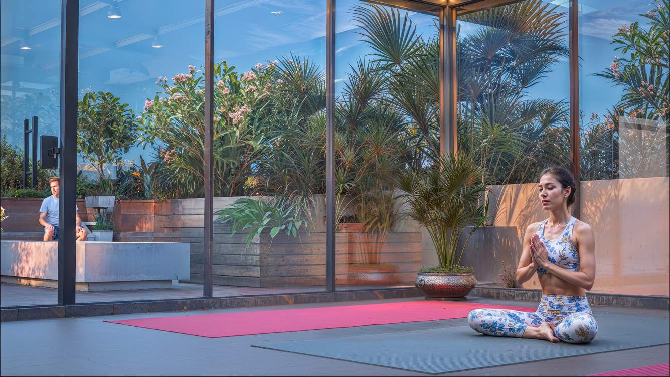  vanya Yoga/ Meditation Area