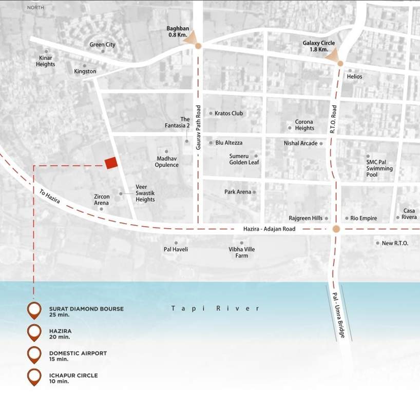  venus elegance Location Plan