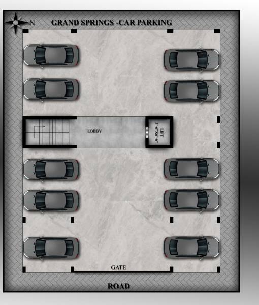  springs Springs Cluster Plan from 1st to 3rd Floor