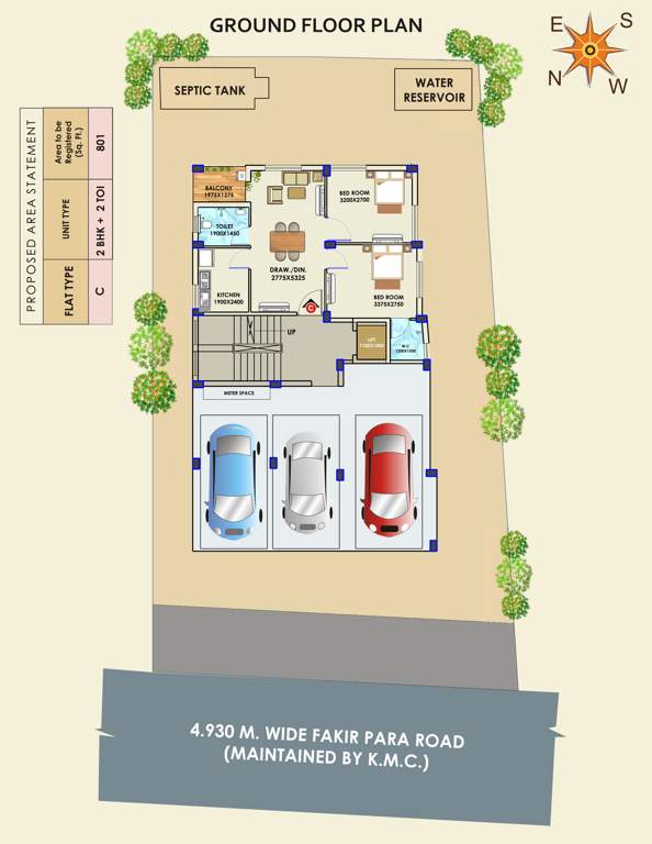  shree kunj ii Shree Kunj II Cluster Plan from 1st to 4th Floor