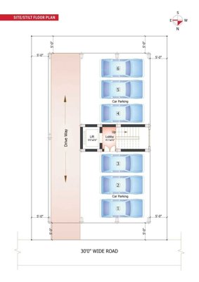  neo-kamath Neo Kamath Cluster Plan for Car parking
