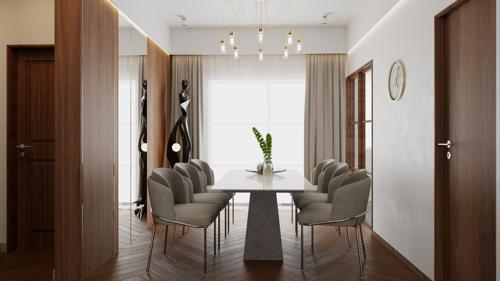  sai-rajamala-flats Dining Area