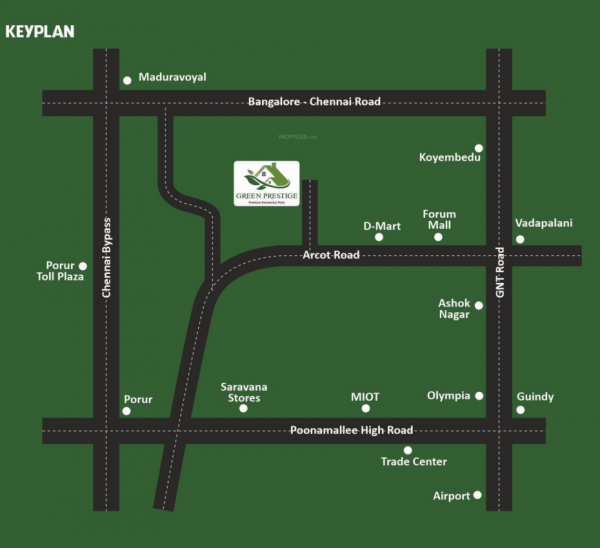  prestige Location Plan