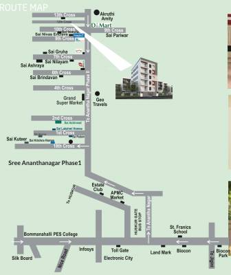  sai-akshara Location Plan