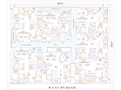  sai-aishwarya-homes Sai Aishwarya Homes Cluster Plan from 1st to 7th Floor