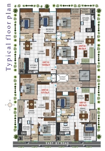  pearl SV Pearl Cluster Plan for ground Floor