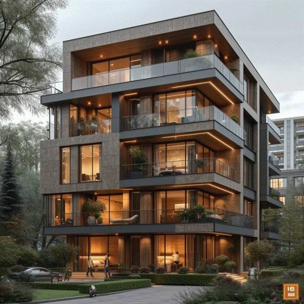  gokuldham-apartment Elevation