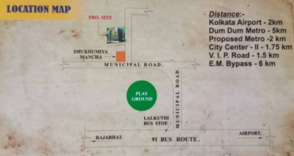  shreyans-tower Location Plan