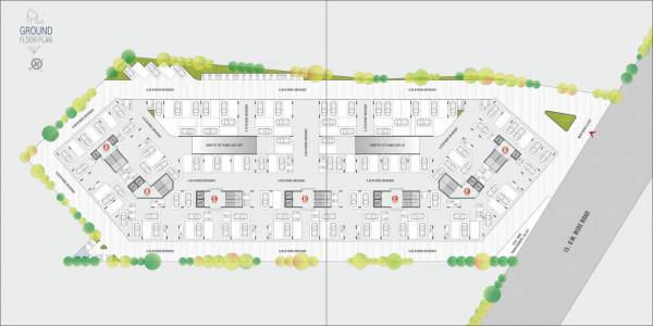  the-sapphire A, B, C, D, E, F, G Cluster Plan for ground Floor