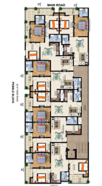  pearl vista Pebble Block Cluster Plan