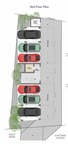  anirudhan-villas-rowhouse-apartments North Star Cluster Plan for ground Floor