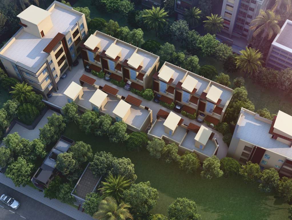 anirudhan villas rowhouse apartments Elevation