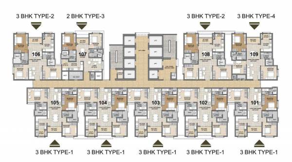  new-project Cluster Plan for 2nd Floor