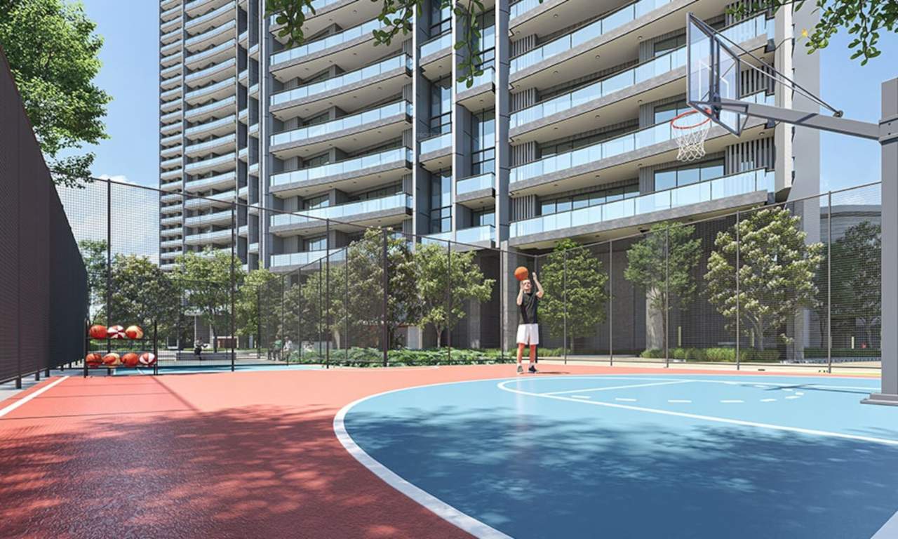 the trillion Basketball Court