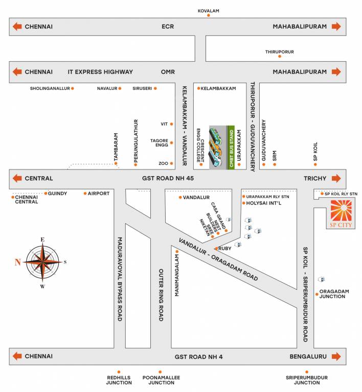  sp city Location Plan