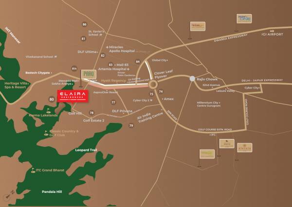  elaira-residences Location Plan