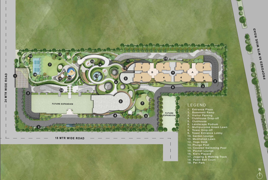 elaira residences Master Plan