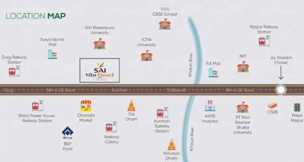 Location Plan sai-villa-classic Location Plan