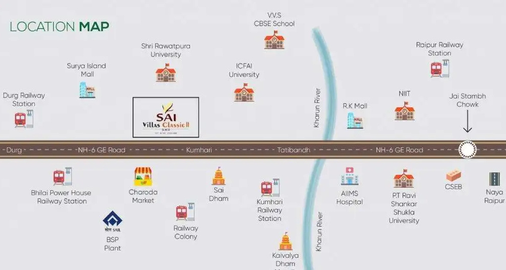  sai villa classic Location Plan