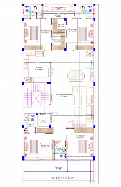 Manglam Properties Cluster Plan for Upper ground Floor manglam-properties Manglam Properties Cluster Plan for Upper ground Floor