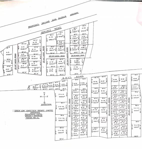  mountain-city Layout Plan