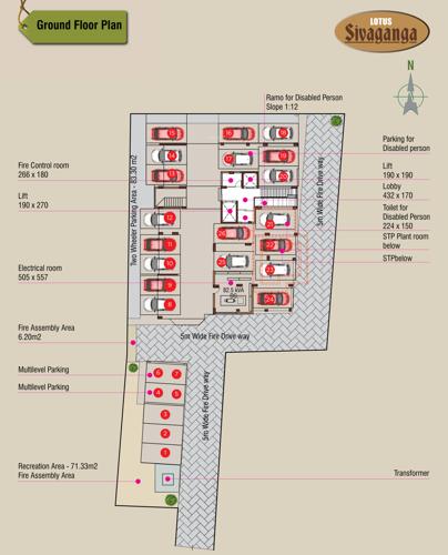 Sivaganga Cluster Plan for ground Floor sivaganga Sivaganga Cluster Plan for ground Floor